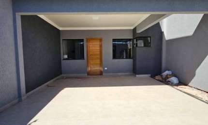 Casa Nova em Fase de Acabamento no Vale das Perobas