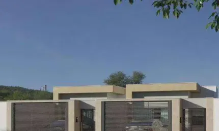 Casa Geminada 3 Quartos, sendo 1 Suite - Residencial Porto Seguro - COD 426