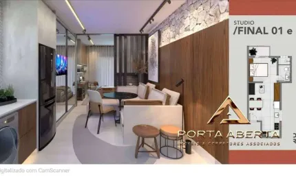 Apartamento com 1 quarto à venda no Horto, Ipatinga 