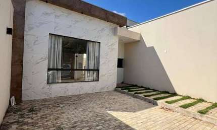 Casa Geminada 3 Quartos, sendo 1 Suite - Residencial Porto Seguro - COD 856