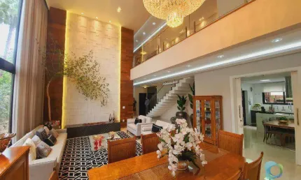 Casa com 4 dormitórios/suítes à venda, 550 m² - condomínio ipê amarelo - ribeirão preto/sp
