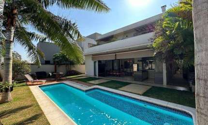 Alphaville Ribeirão Preto Casa com 4 Suítes, Piscina e Área Gourmet