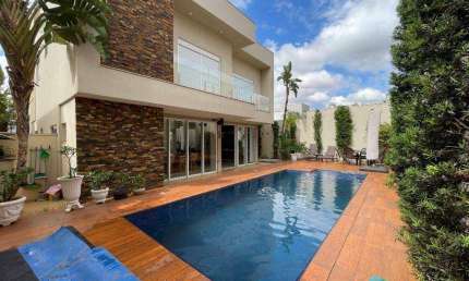 Casa com 5 dormitórios/Suítes à venda, 413 m² - Alphaville - Ribeirão Preto/SP