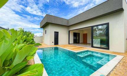 Casa com 3 dormitórios à venda, 280 m² por R$ 2.970.000,00 - Reserva Santa Luisa - Ribeirão Preto/SP