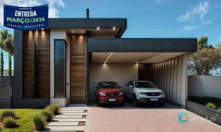 Casa com 3 dormitórios/Suítes à venda, 170 m² por R$ 1.300.000 - Condomínio Residencial Portal da Mata - Ribeirão Preto/SP