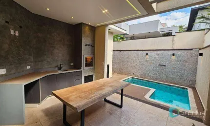 Casa com 3 dormitórios 127 m² - venda por R$ 1.100.000 ou aluguel por R$ 7.110/mês - Loteamento Agra Ribeirão Preto - Ribeirão Preto/SP