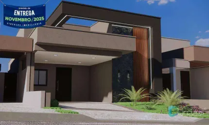 Casa com 3 dormitórios à venda, 169 m² por R$ 1.350.000,00 - Recreio Anhangüera - Ribeirão Preto/SP