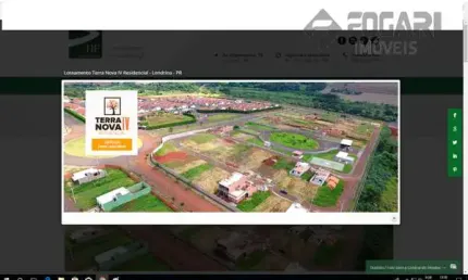 Terreno em condomínio fechado à venda na Avenida Paulo Akaichi, 0000, Residencial Terra Nova, Londrina