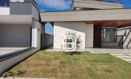 Residência Moderna no Gran Ville em Itupeva - Suítes, Espaço Gourmet e Vista Deslumbrante