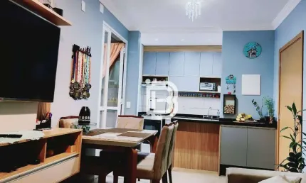 Apartamento com 2 dormitórios à venda, 56 m² por R$ 490.000,00 - Horto Florestal - Jundiaí/SP