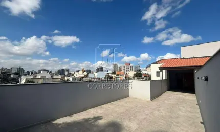 Cobertura com 2 dormitórios à venda, 110 m² - vila alice - santo andré/sp