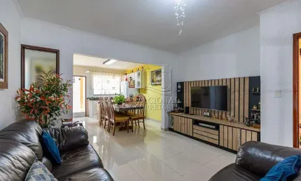 Casa à venda, 3 quartos, 2 vagas, jardim santo antônio - santo andré/sp