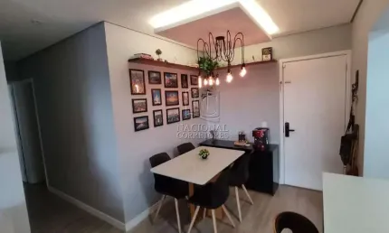 Apartamento à venda, 2 quartos, 1 suíte, 1 vaga, Vila Homero Thon - Santo André/SP