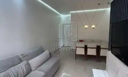 Apartamento Garden à venda, 3 quartos, 1 suíte, 1 vaga, Vila Homero Thon - Santo André/SP