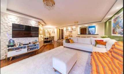 Apartamento com 4 dormitórios, 170 m² - aluguel por R$ 5.500,00/mês - Vila Assunção - Santo André/SP