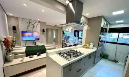 Apartamento à venda, 3 quartos, 1 suíte, 2 vagas, jardim - santo andré/sp