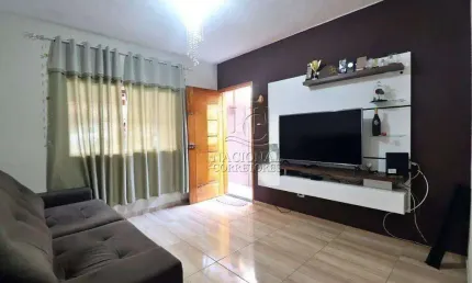 Casa com 2 dormitórios à venda, 108 m² por R$ 450.000,00 - Parque Erasmo Assunção - Santo André/SP