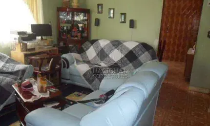 Casa residencial à venda, vila camilópolis, santo andré.