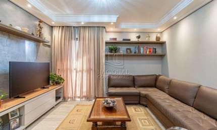 Apartamento com 3 dormitórios à venda, 89 m² - Parque Jaçatuba - Santo André/SP