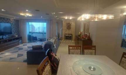 Apartamento com 3 dormitórios à venda, 198 m² - Vila Bastos - Santo André/SP