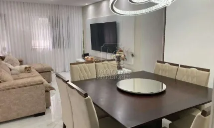 Apartamento com 3 dormitórios à venda, 122 m² por r$ 1.481.000,00 - jardim - santo andré/sp
