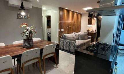 Apartamento com 2 dormitórios à venda, 67 m² por R$ 868.000,00 - Jardim - Santo André/SP