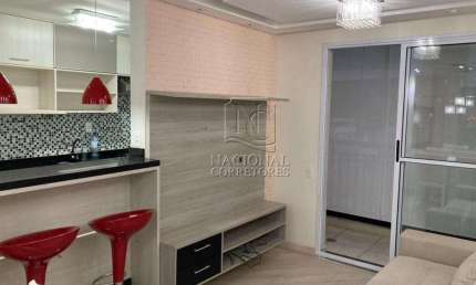 Apartamento com 2 dormitórios à venda, 54 m² por R$ 430.000,00 - Vila Camilópolis - Santo André/SP