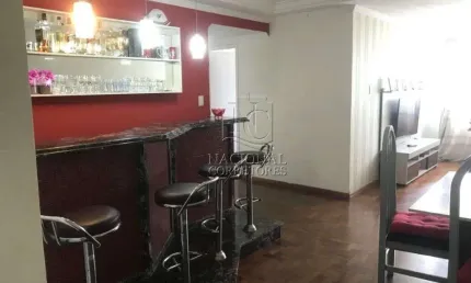 Apartamento amplo de 130m² à venda no Centro de Santo André – Edifício Barão do Rio Negro
