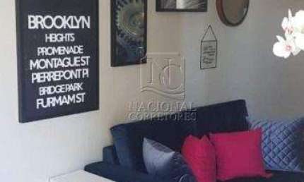 Apartamento com 1 dormitório à venda, 41 m² por R$ 340.000,00 - Vila Valparaíso - Santo André/SP