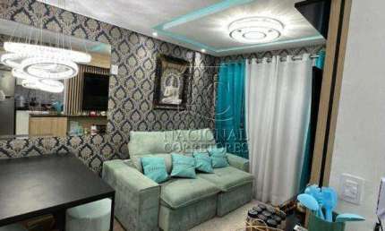 Apartamento com 2 dormitórios à venda, 56 m² por R$ 479.000,00 - Vila Curuçá - Santo André/SP