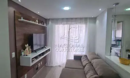 Apartamento com 2 dormitórios à venda, 50 m² por R$ 400.000,00 - Vila Metalúrgica - Santo André/SP