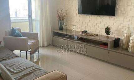 Apartamento com 3 dormitórios à venda, 128 m² por R$ 1.299.000,00 - Centro - Santo André/SP