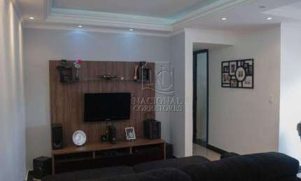 Apartamento com 3 dormitórios à venda, 79 m² por R$ 425.000,00 - Vila Humaitá - Santo André/SP