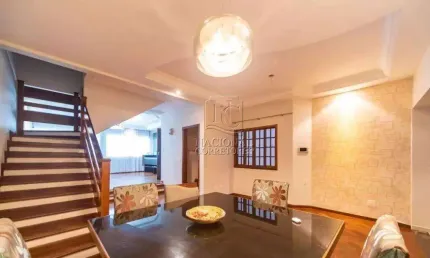 Sobrado com 3 dormitórios, 340 m² - venda por R$ 1.380.000,00 ou aluguel por R$ 10.693,04/mês - Vila Scarpelli - Santo André/SP