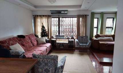 Sobrado com 3 dormitórios, 340 m² - venda por R$ 1.850.000,00 ou aluguel por R$ 11.380,00/mês - Campestre - Santo André/SP