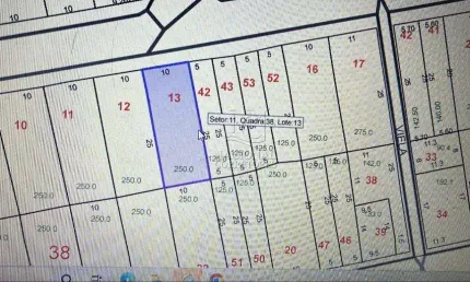 Terreno à venda, 250 m² por R$ 525.000,00 - Jardim do Estádio - Santo André/SP