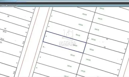 Terreno à venda, 240 m² por R$ 400.000,00 - Vila Metalúrgica - Santo André/SP
