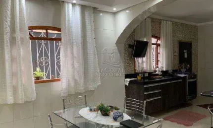 Sobrado com 3 dormitórios à venda, 268 m² por r$ 690.000,00 - parque capuava - santo andré/sp
