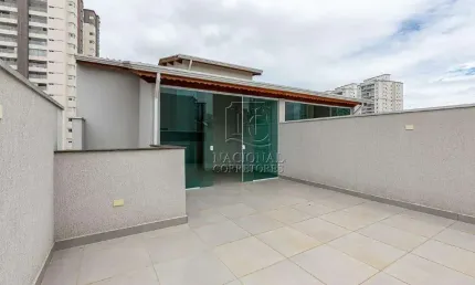 Cobertura com 2 dormitórios, 106m² - venda por r$ 560.000,00 - vila valparaíso - santo andré/sp