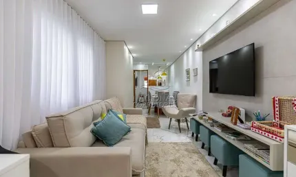 Apartamento à venda, 2 quartos, 1 suíte, 1 vaga, vila santa teresa - santo andré/sp