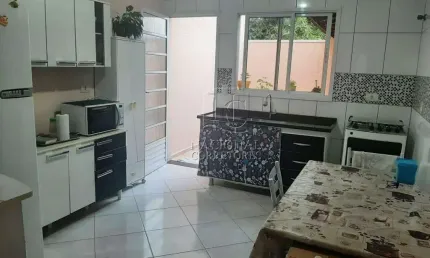 Sobrado à venda, 3 quartos, 1 suíte, 2 vagas, parque erasmo assunção - santo andré/sp