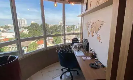 Apartamento à venda, 2 quartos, 1 suíte, 2 vagas, jardim bela vista - santo andré/sp