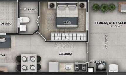 Apartamento Sem Condomínio à venda, 2 quartos, 1 suíte, 1 vaga, Vila Pires - Santo André/SP