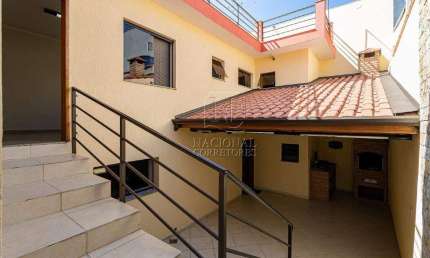 Sobrado com 4 dormitórios à venda, 263 m² - Vila Camilópolis - Santo André/SP