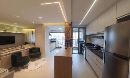 Apartamento à venda, 1 quarto, 1 suíte, 2 vagas, Vila Assunção - Santo André/SP
