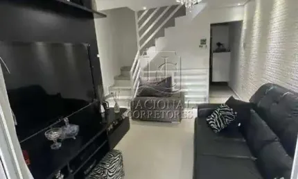 Sobrado à venda, 3 quartos, 1 suíte, 2 vagas, Jardim Santo Antônio - Santo André/SP
