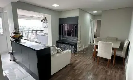 Apartamento à venda, 2 quartos, 1 suíte, 1 vaga, vila curuçá - santo andré/sp