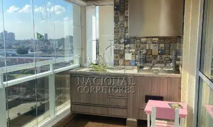 Apartamento com 3 suítes à venda no condomínio paris – centro de santo andré