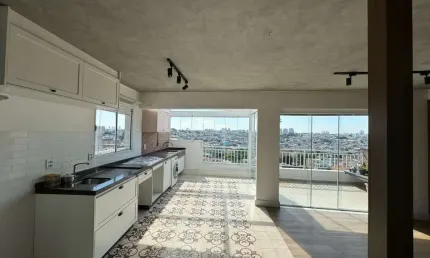 Apartamento com 1 dormitorio e 1 vaga de garagem - Vila Alpina