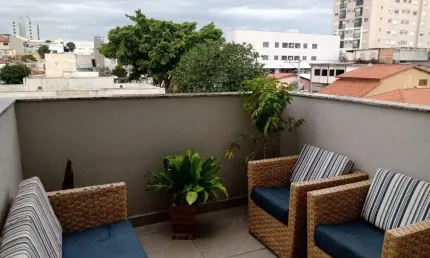 Apartamento à venda na Vila Lúcia, com sacada garden